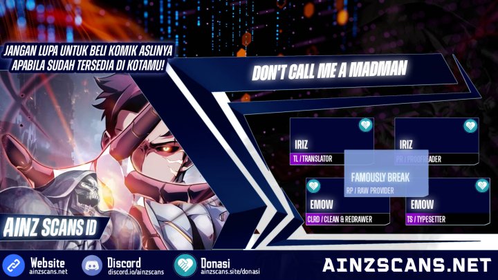 Don’t Call me a Madman chapter 10 halaman 1
