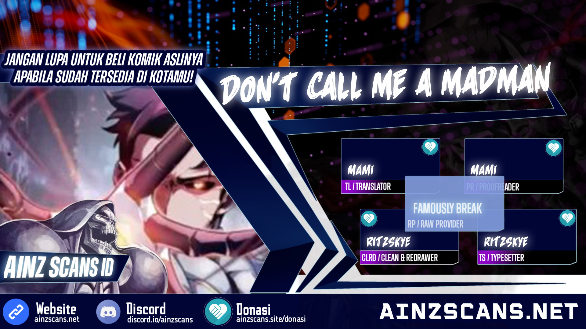Don’t Call me a Madman chapter 17.2 halaman 1