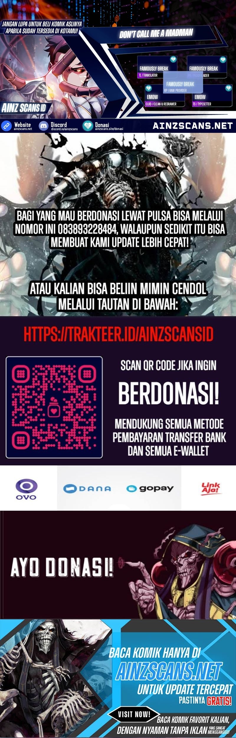 Don’t Call me a Madman chapter 6 halaman 1
