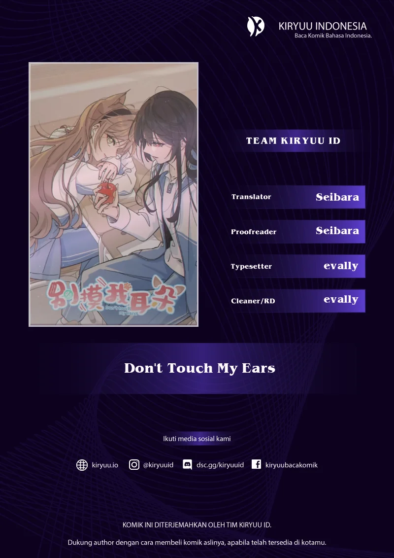 Don’t Touch My Ears Bab 9 halaman 1
