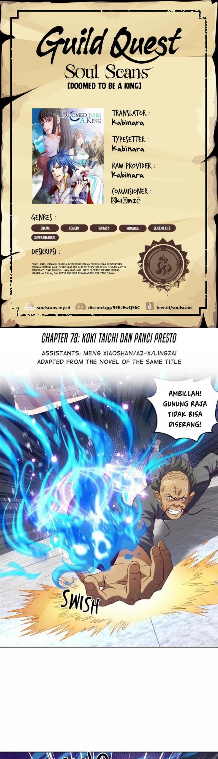 Doomed To Be A King chapter 78 halaman 1