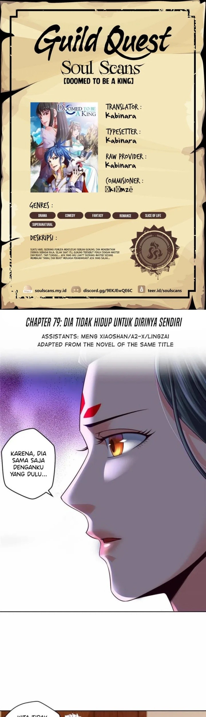 Doomed To Be A King chapter 79 halaman 1