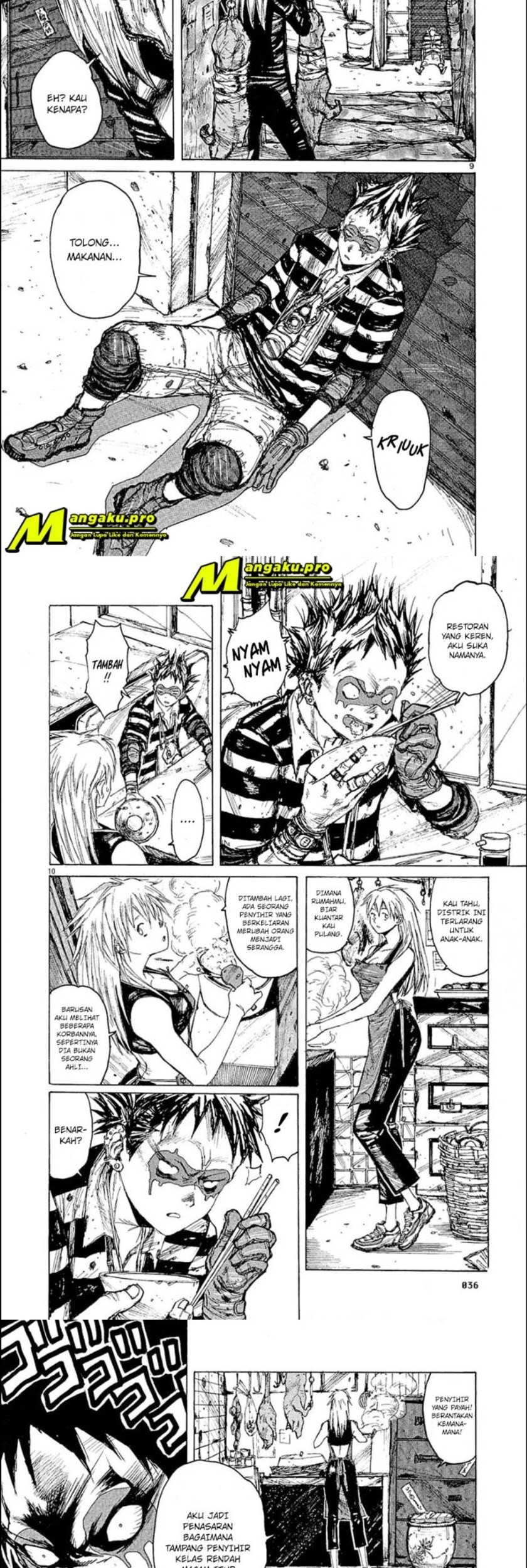 Dorohedoro Bab 02 halaman 9