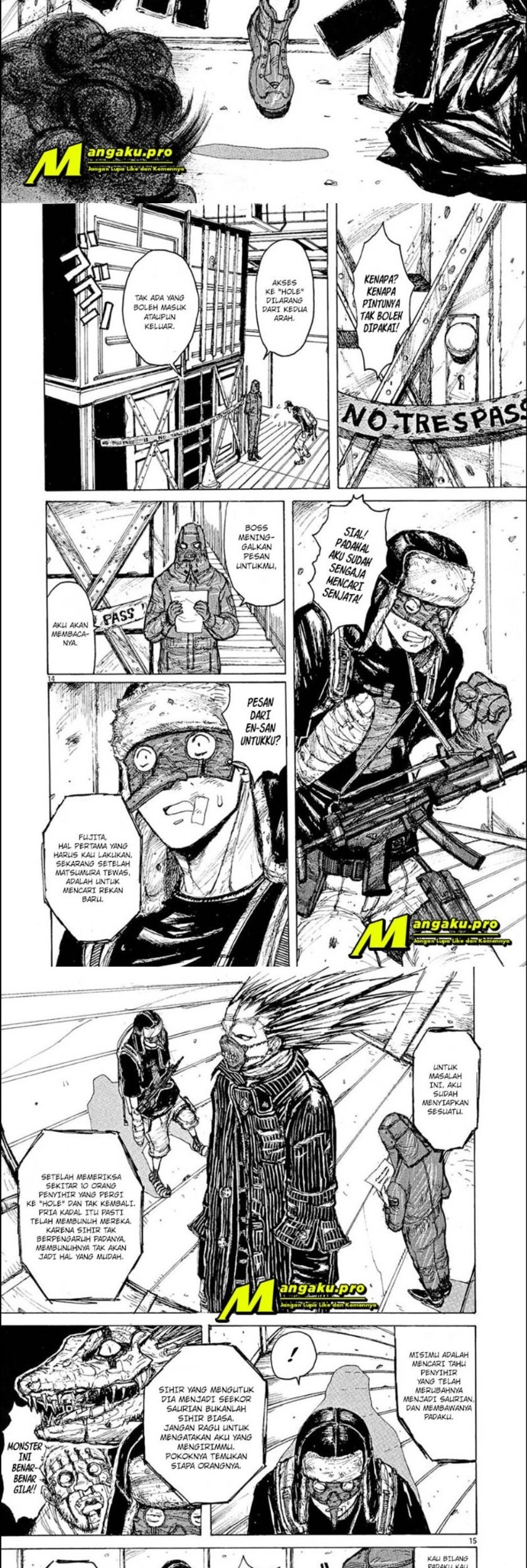 Dorohedoro Bab 02 halaman 13