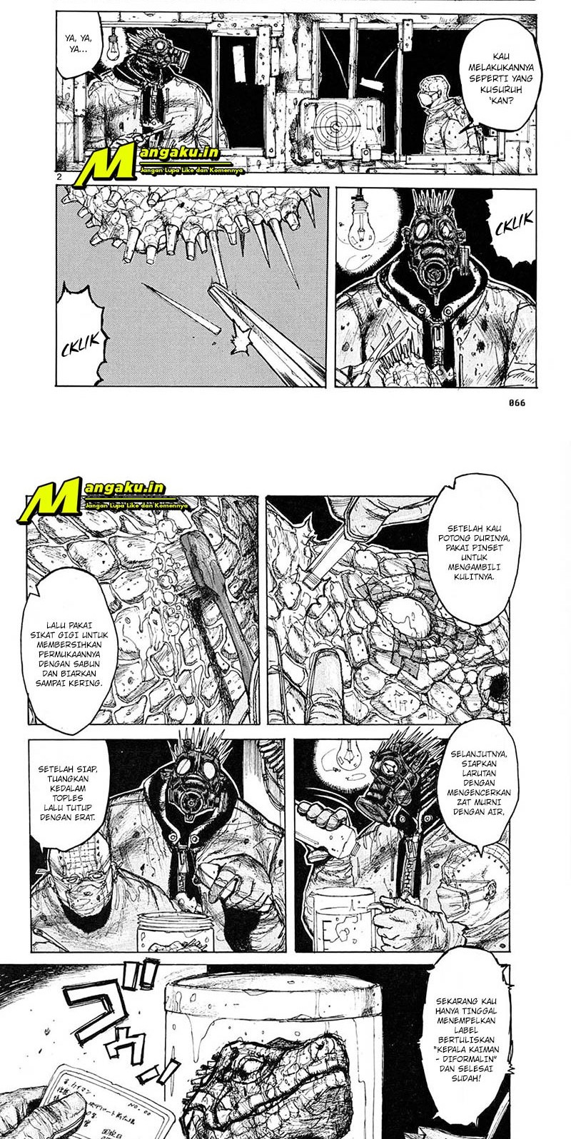 Dorohedoro Bab 09 halaman 2