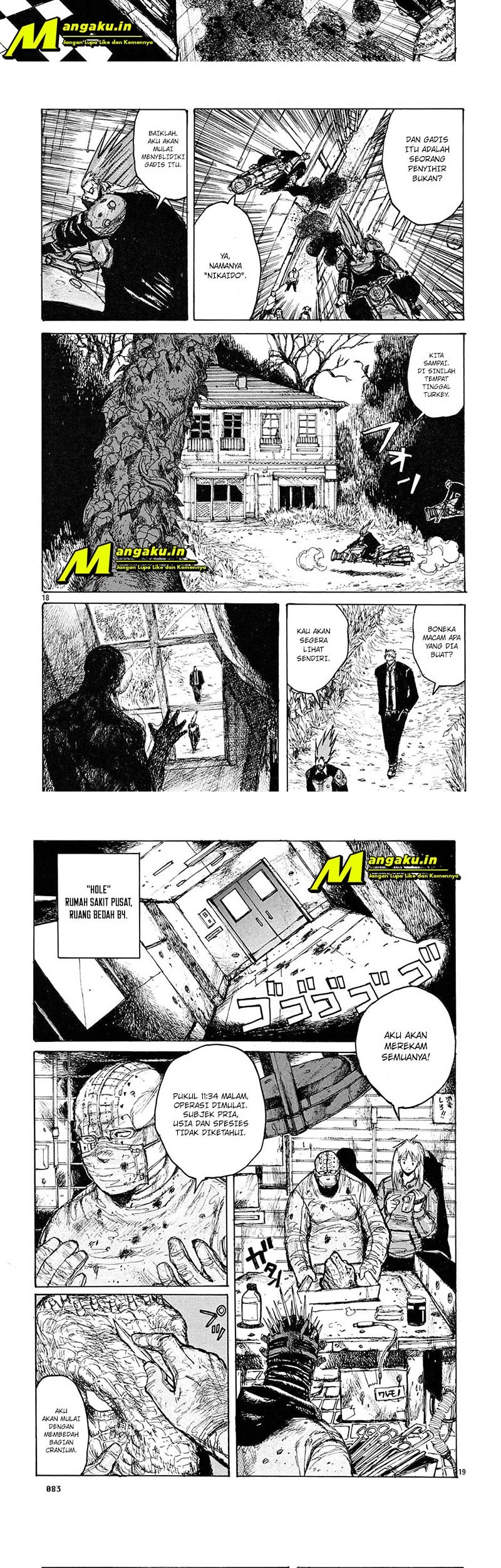 Dorohedoro Bab 09 halaman 11