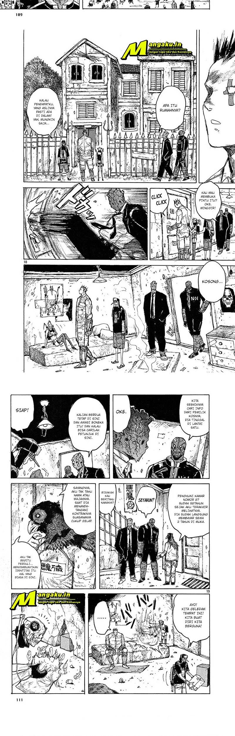 Dorohedoro Bab 10 halaman 11
