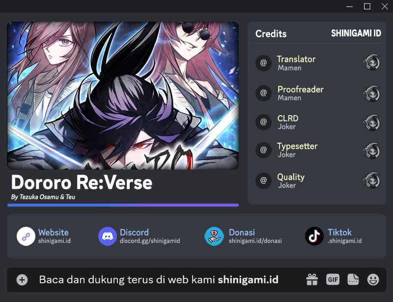 Dororo Re:Verse Bab 25 halaman 1