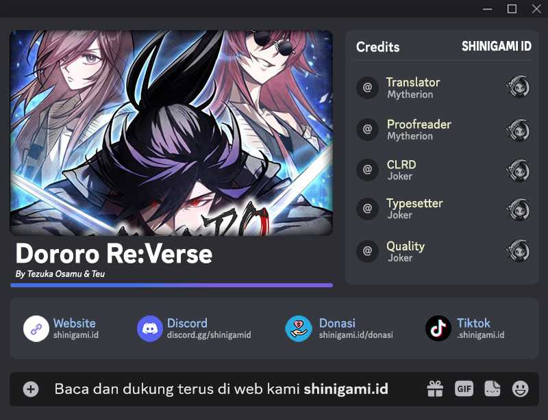 Dororo Re:Verse Bab 31 halaman 1