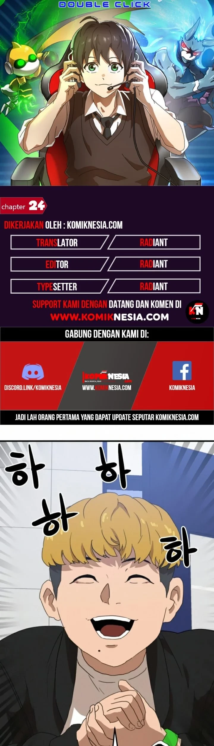 Double Click Bab 24 halaman 1