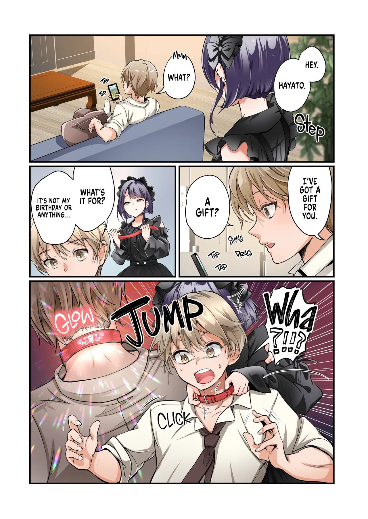 Mesu Inu-ka no Kubiwa | Bitchification Collar — page 3