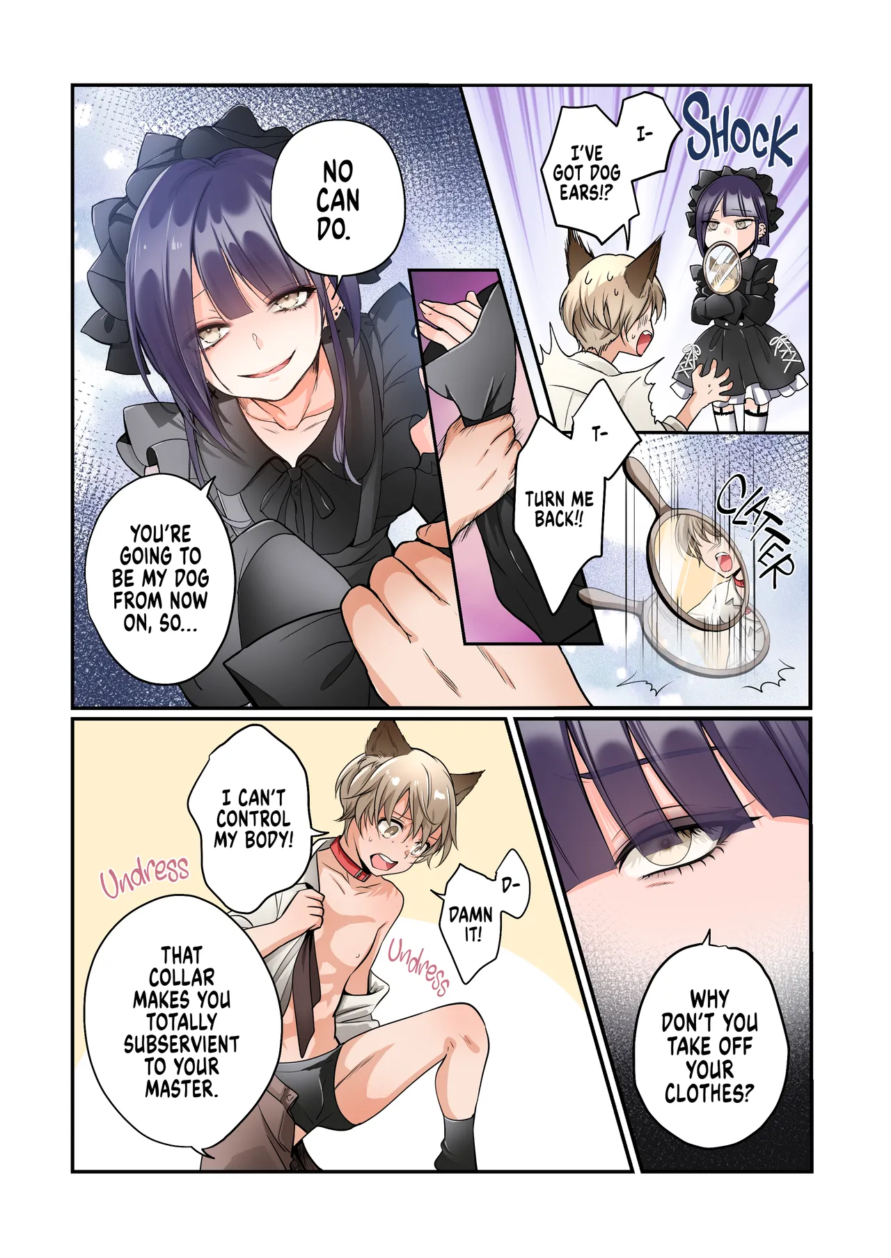 Mesu Inu-ka no Kubiwa | Bitchification Collar — page 5