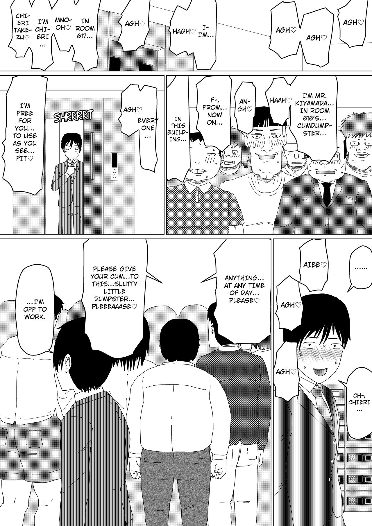 Chieri-san wa Makerarenai! 2 – Otto Kounin Mansion Kyouyuu Netorase Benki Tsuma Zenpen- | Chieri-san Never Gives Up! 2 – Spouse-approved Apartment Hotwife – Part 2 — page 3