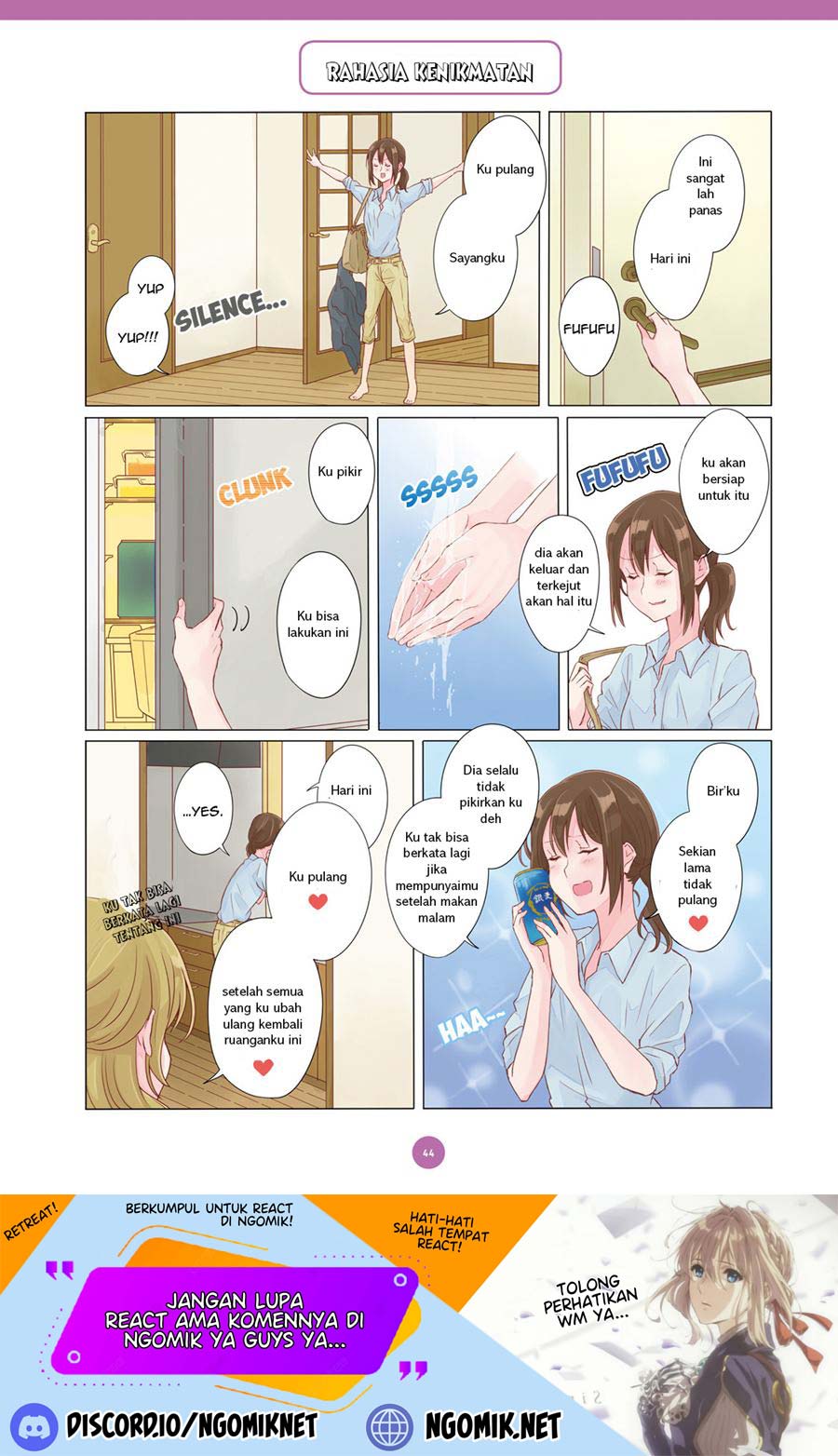 Dousei Seikatsu chapter 4 halaman 3