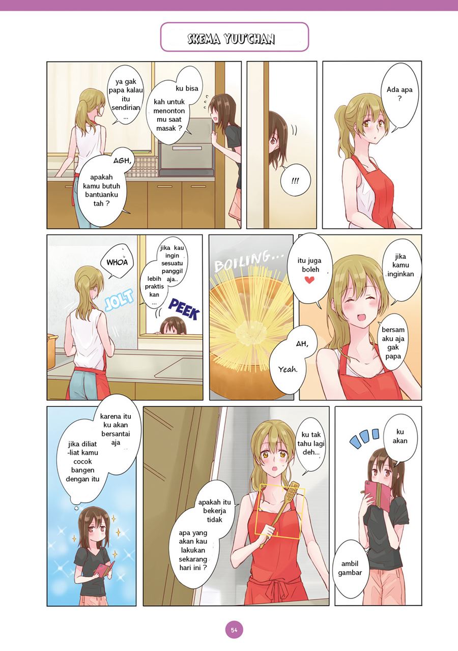 Dousei Seikatsu chapter 4 halaman 13