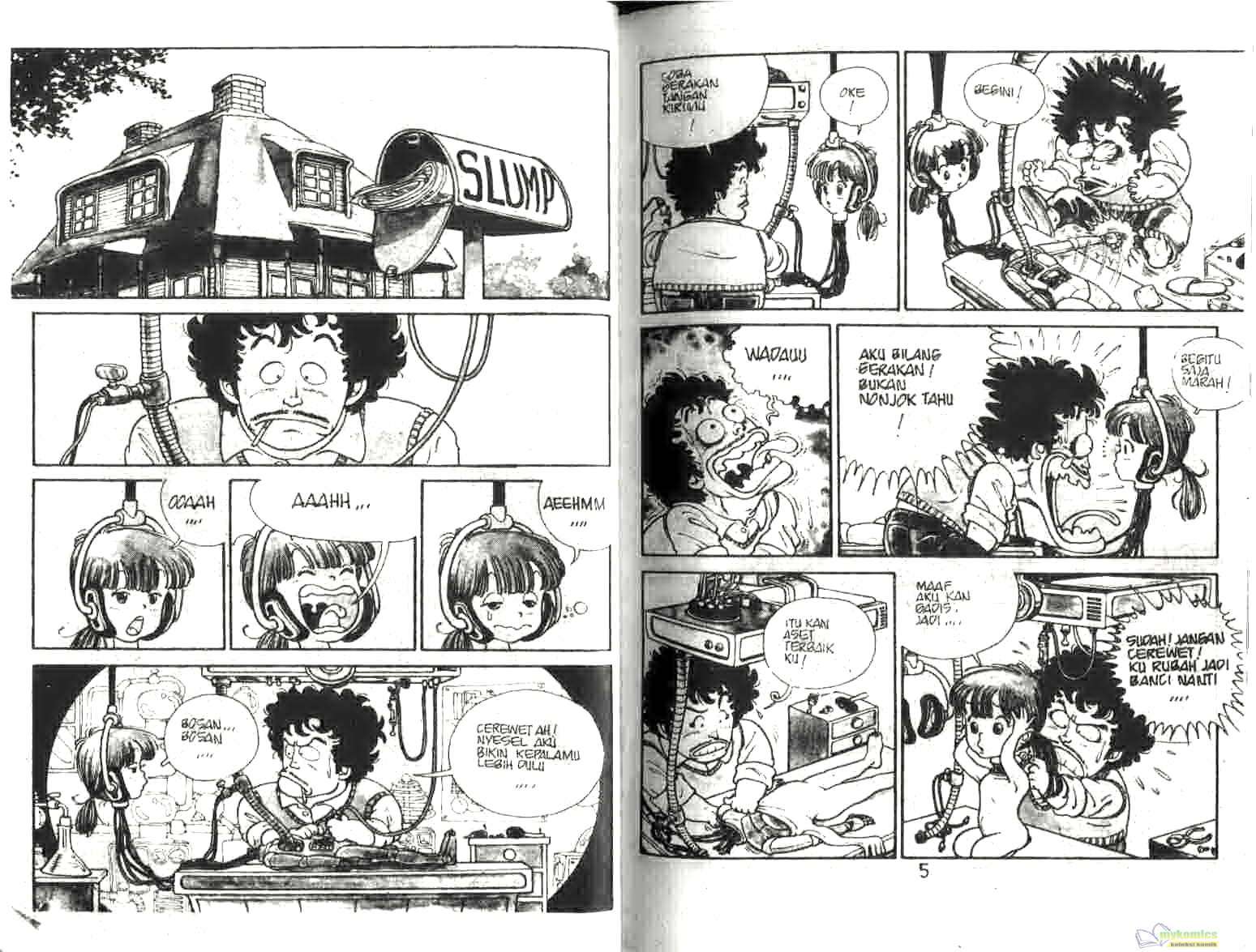 Dr. Slump Bab 1 halaman 4