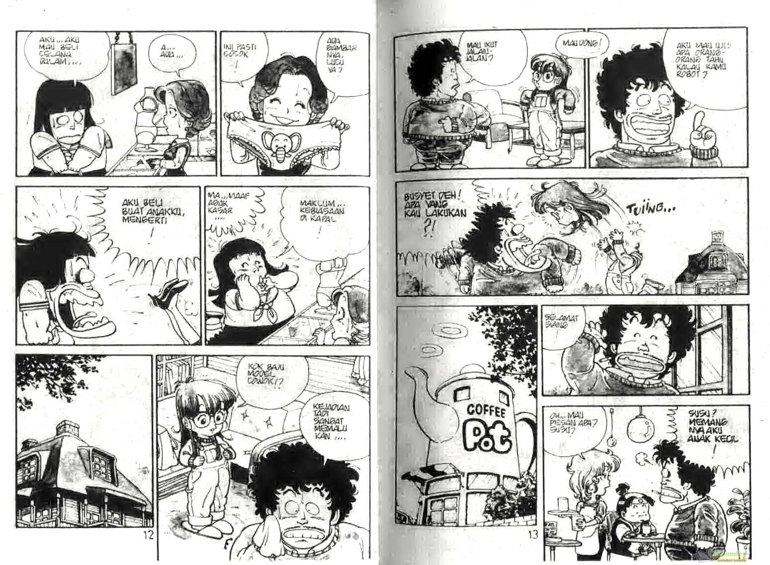 Dr. Slump Bab 1 halaman 8