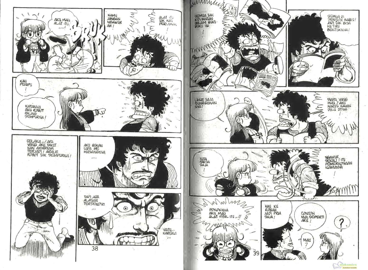 Dr. Slump Bab 1 halaman 21