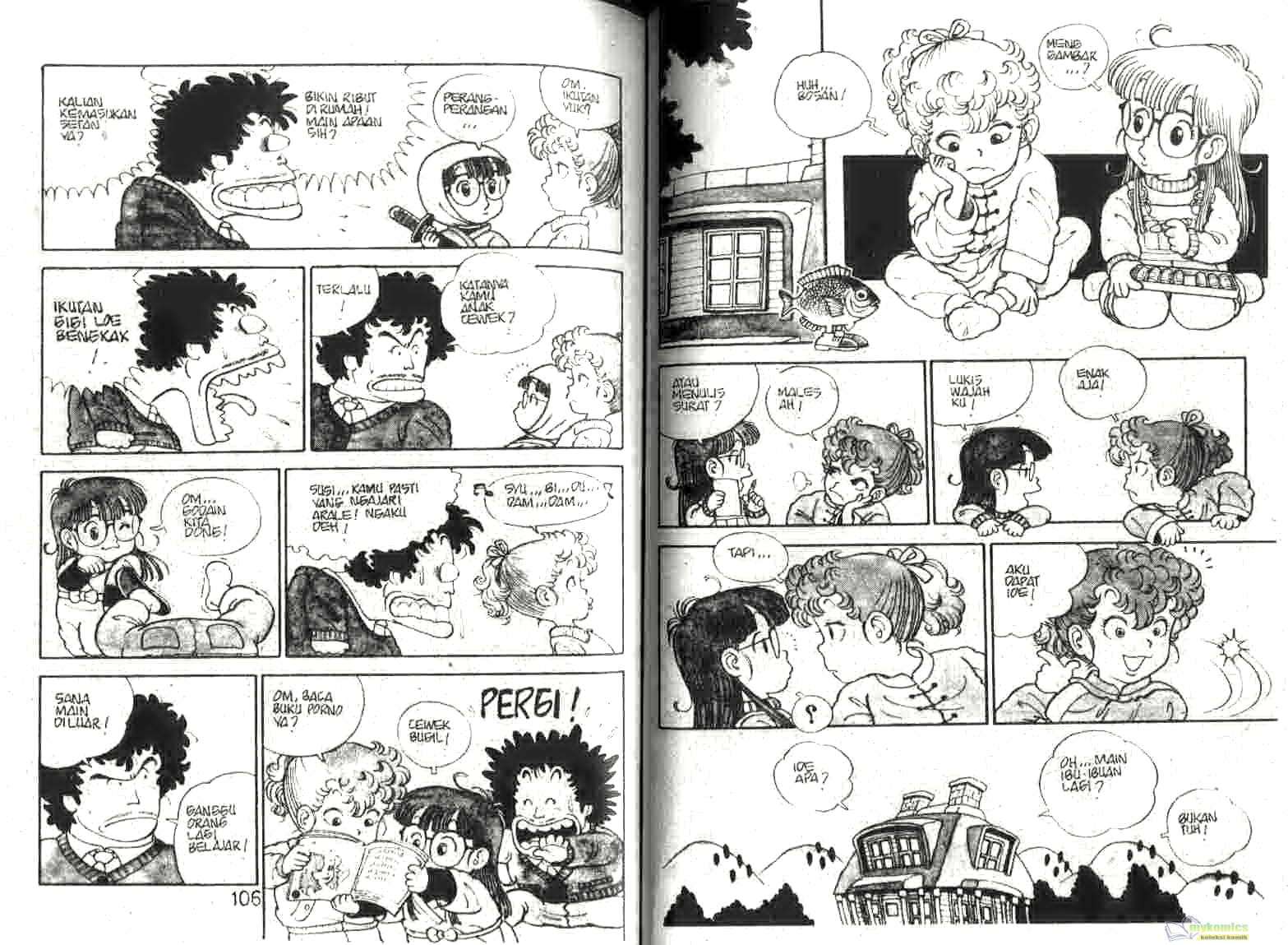 Dr. Slump Bab 1 halaman 56