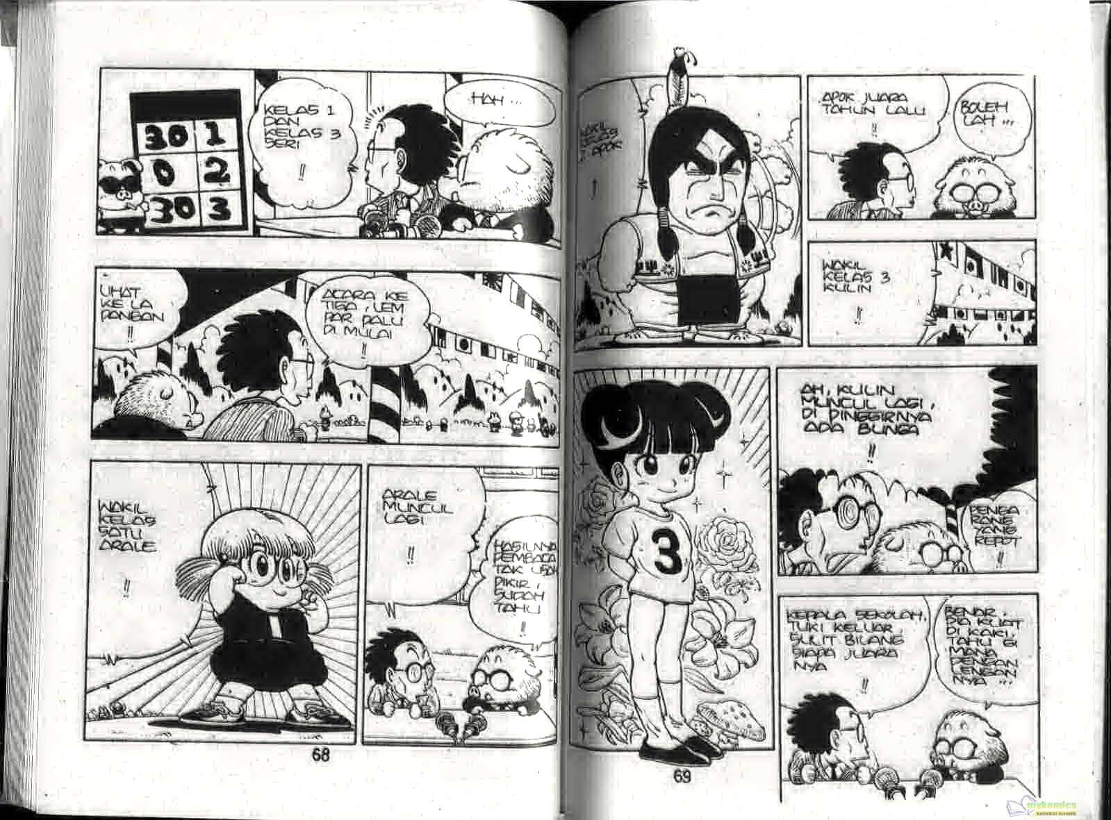 Dr. Slump chapter 10 halaman 36