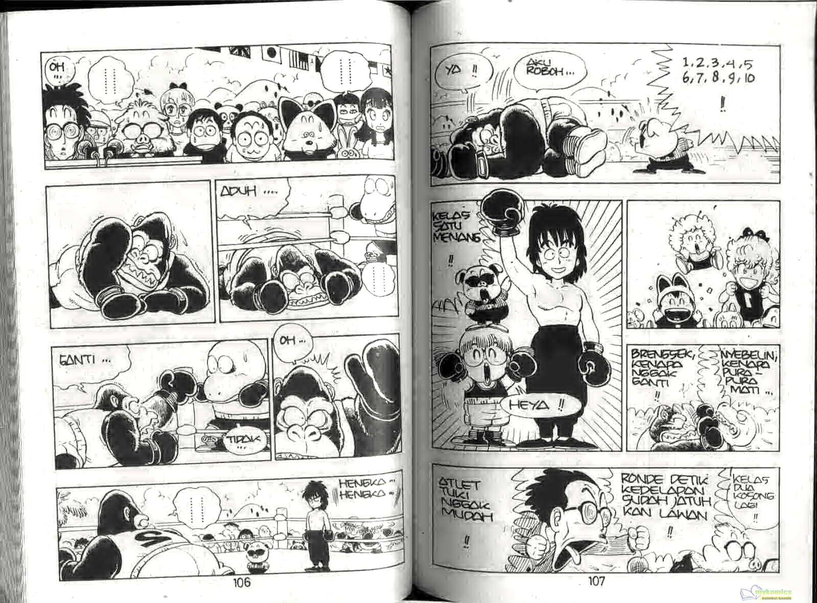 Dr. Slump chapter 10 halaman 54