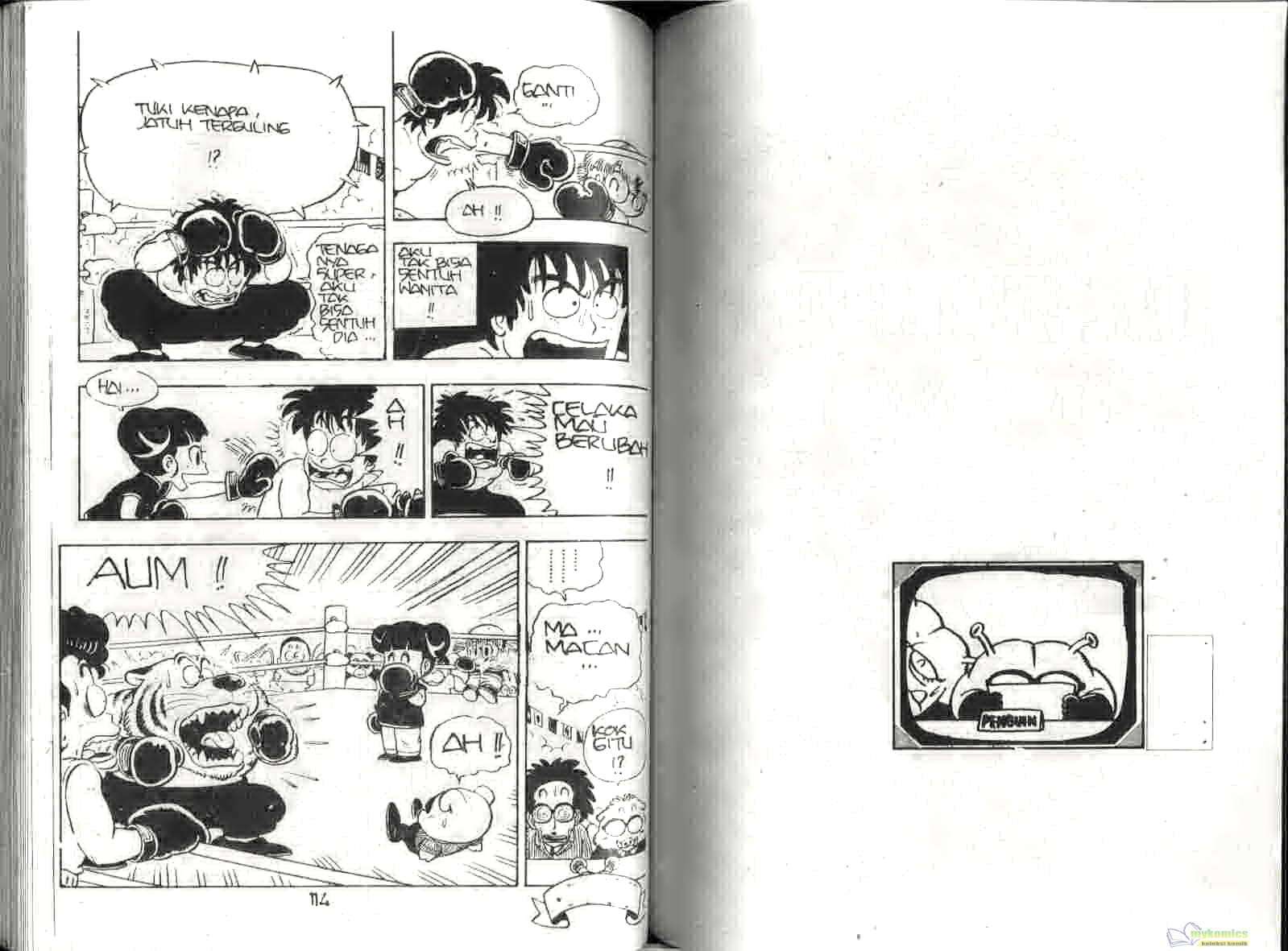Dr. Slump chapter 10 halaman 58