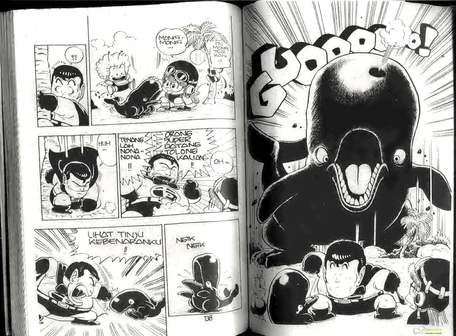Dr. Slump chapter 10 halaman 70