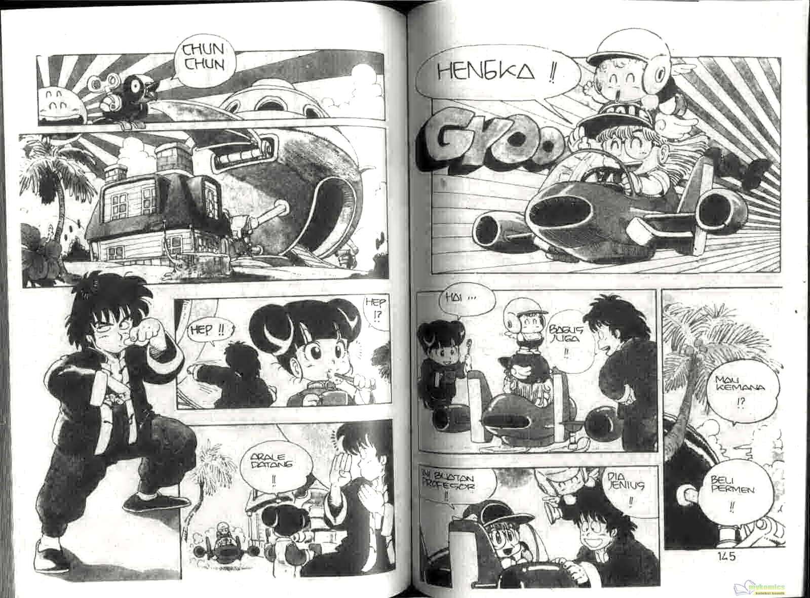 Dr. Slump chapter 10 halaman 73