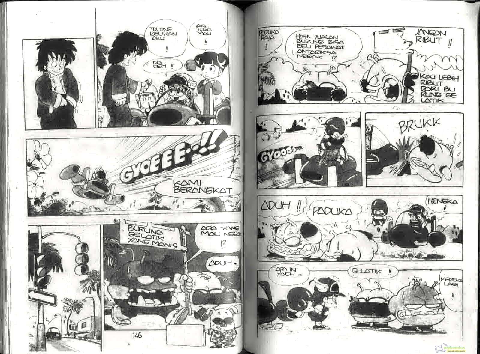 Dr. Slump chapter 10 halaman 74