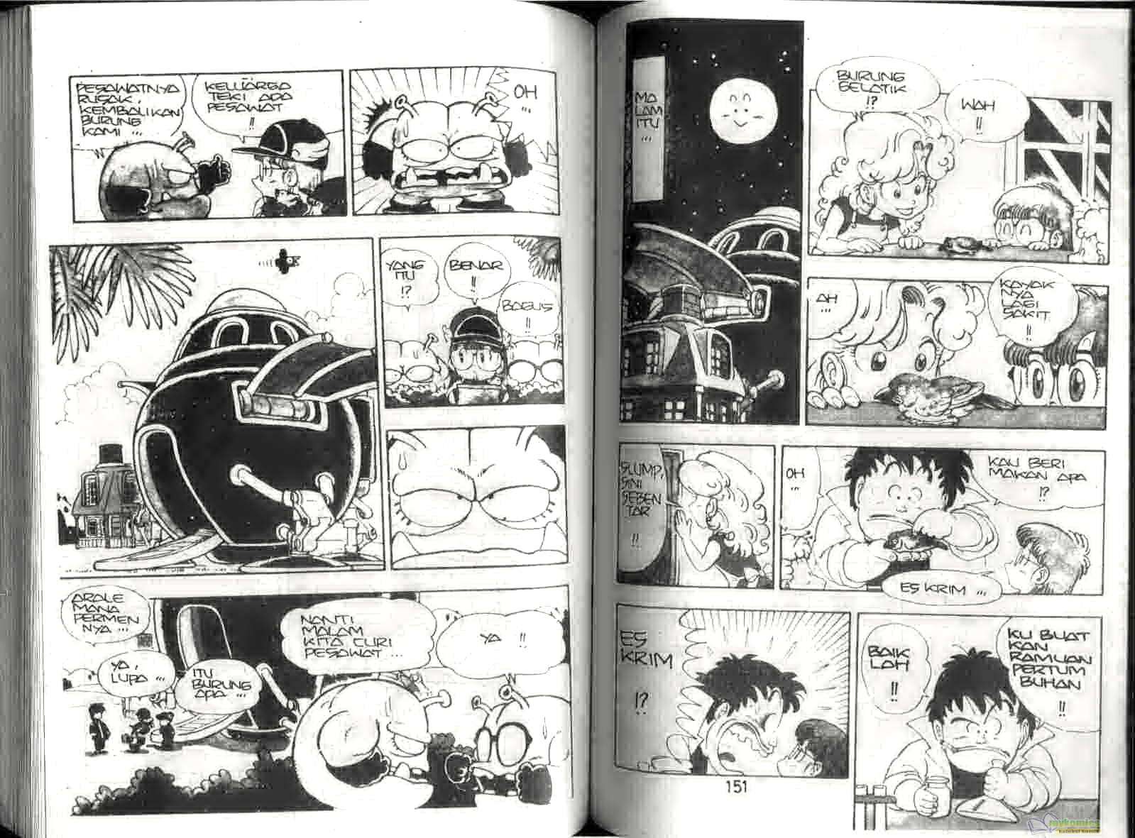 Dr. Slump chapter 10 halaman 76