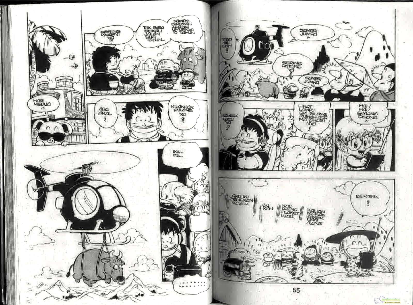 Dr. Slump Bab 11 halaman 34
