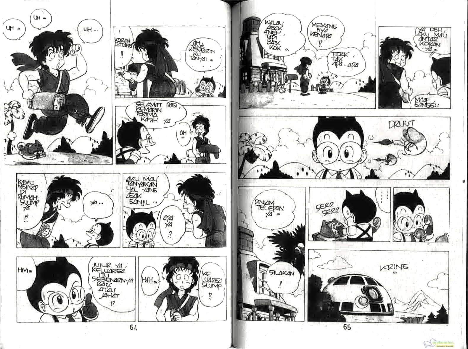 Dr. Slump Bab 13 halaman 34