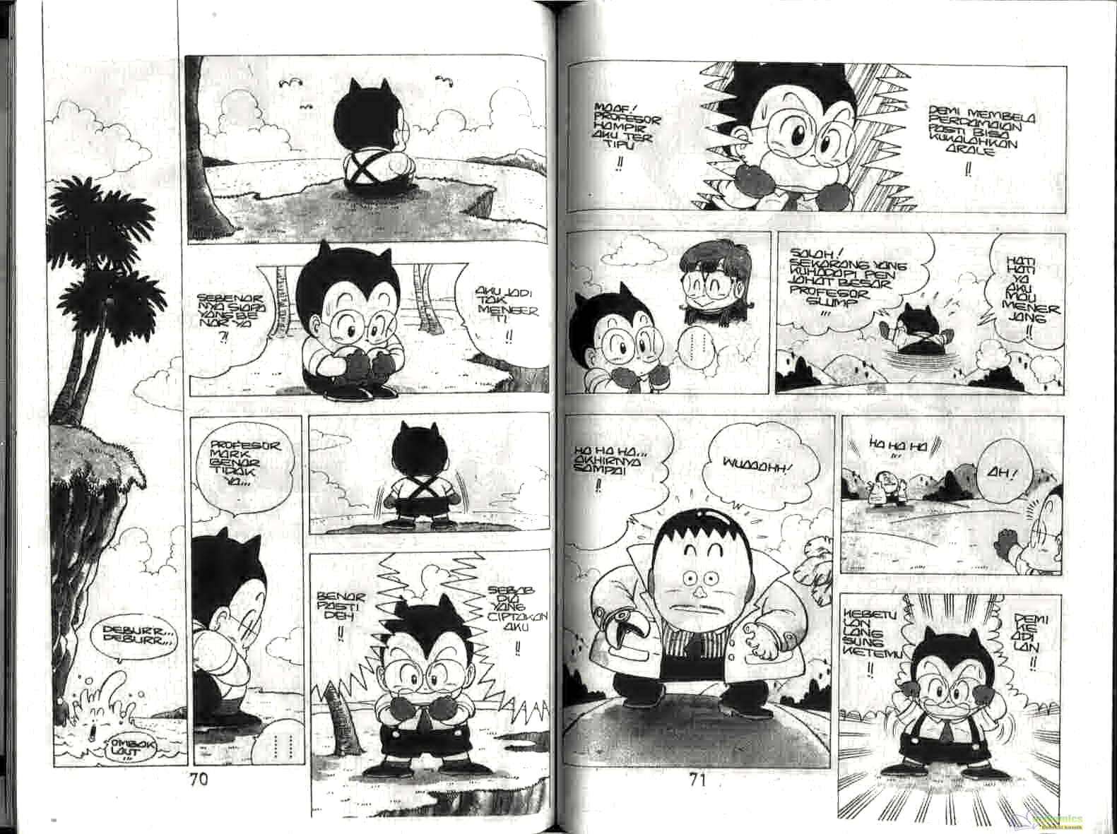 Dr. Slump Bab 13 halaman 37
