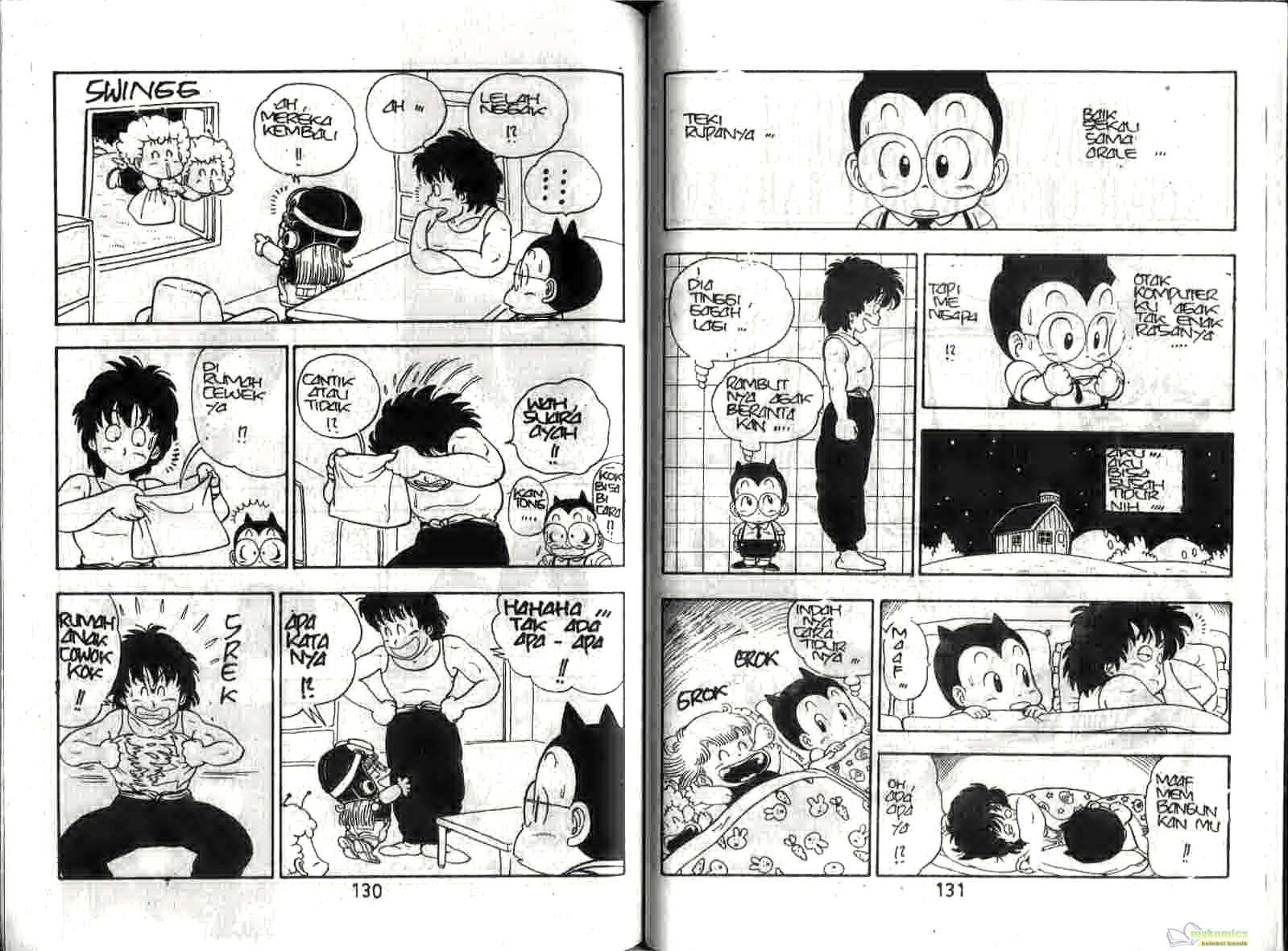 Dr. Slump Bab 13 halaman 67