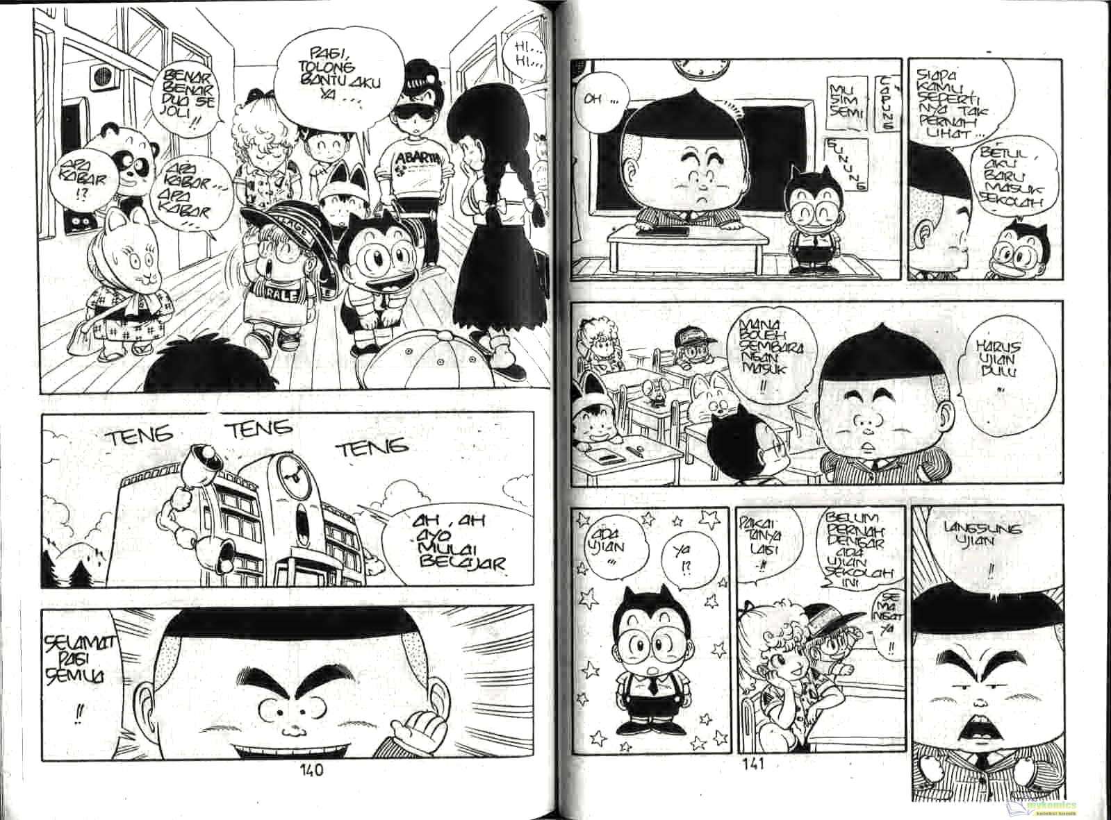 Dr. Slump Bab 13 halaman 72