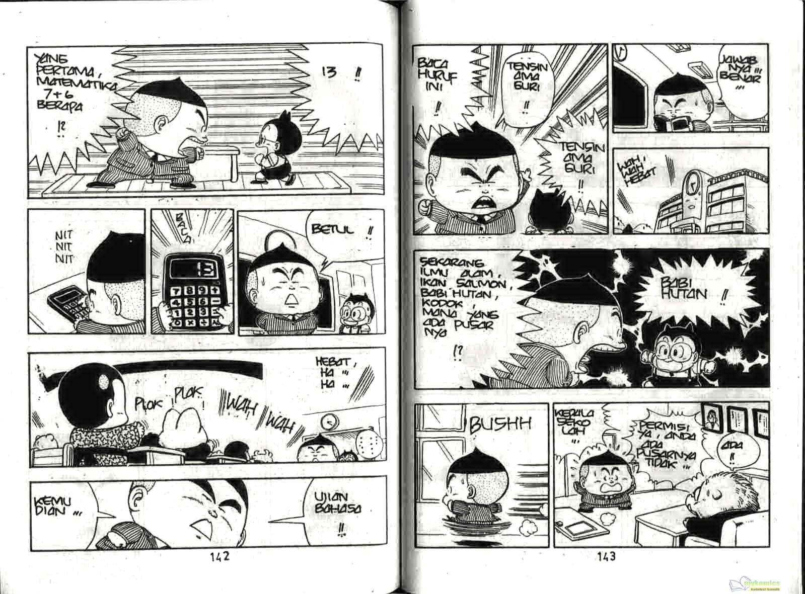 Dr. Slump Bab 13 halaman 73