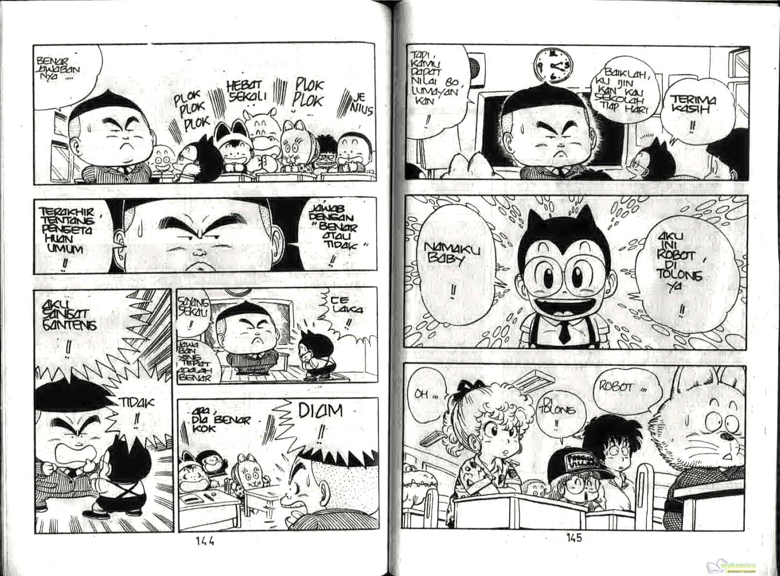 Dr. Slump Bab 13 halaman 74
