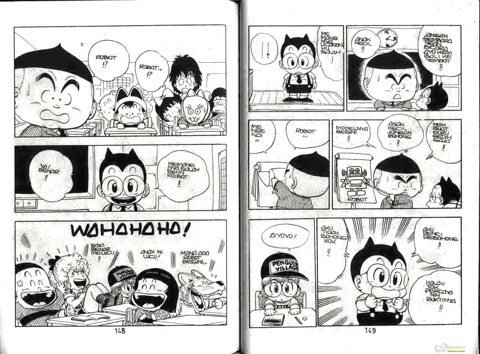 Dr. Slump Bab 13 halaman 76