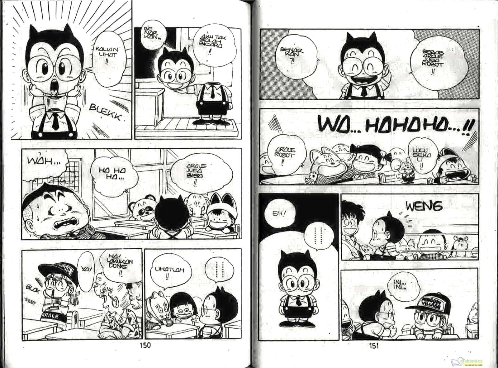 Dr. Slump Bab 13 halaman 77