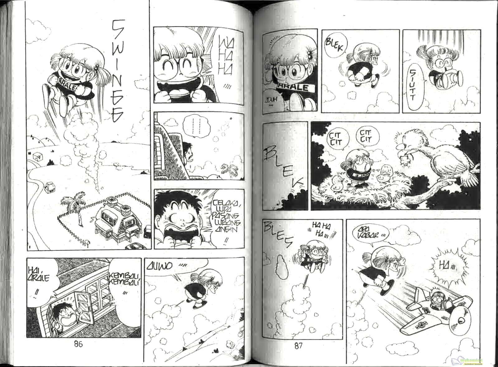 Dr. Slump Bab 14 halaman 45