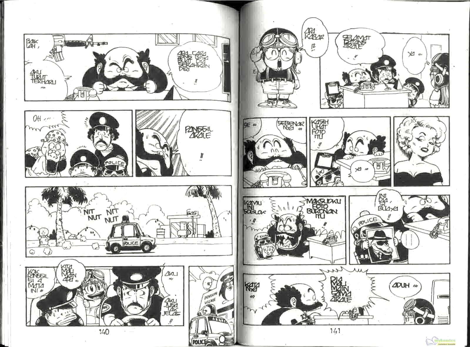 Dr. Slump Bab 14 halaman 72