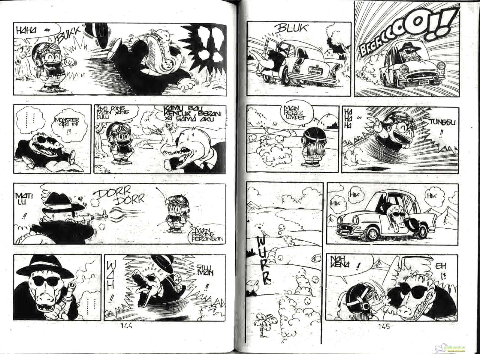 Dr. Slump Bab 14 halaman 74