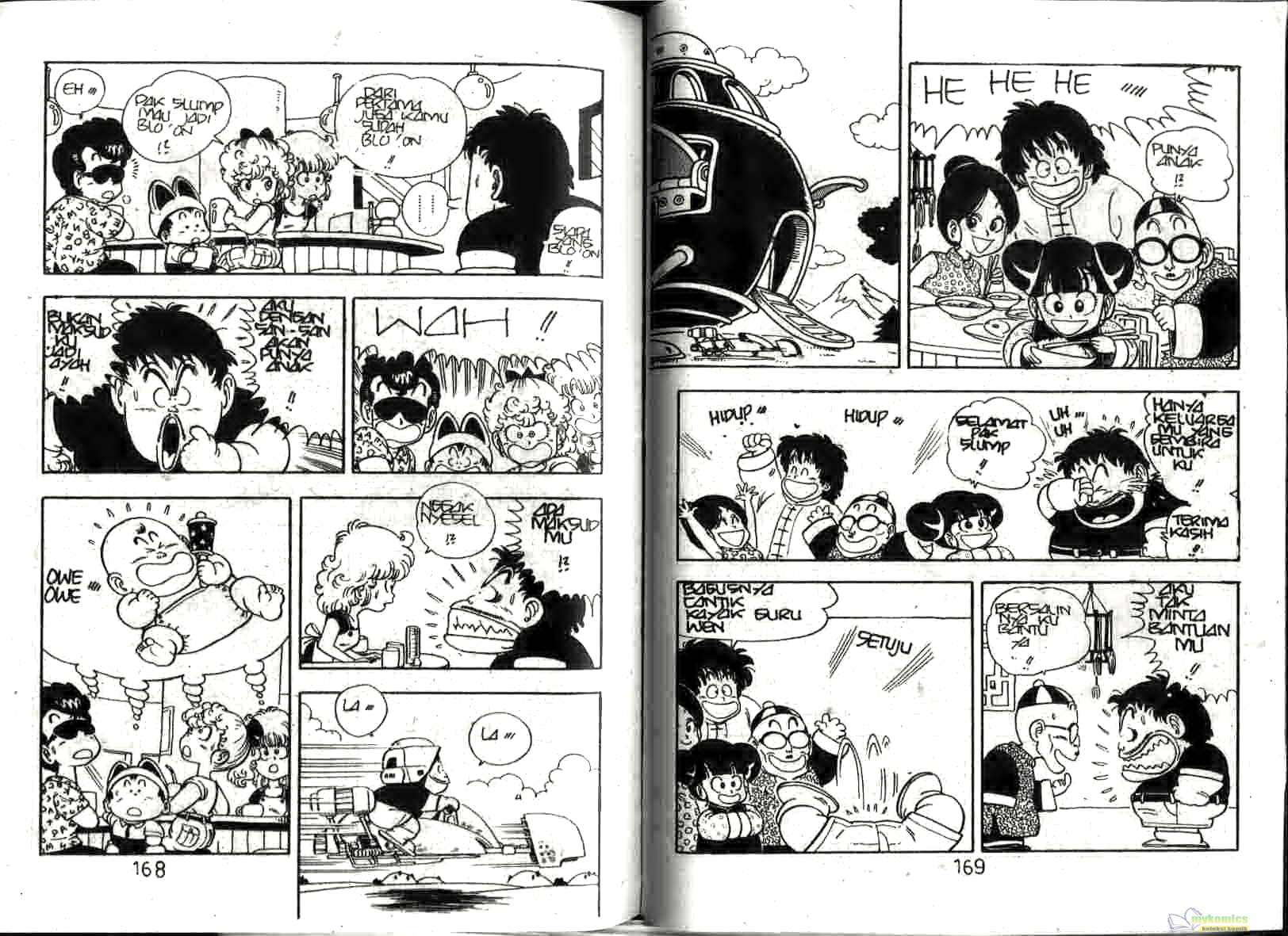Dr. Slump Bab 14 halaman 86