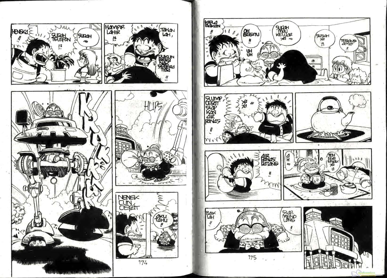 Dr. Slump Bab 14 halaman 89