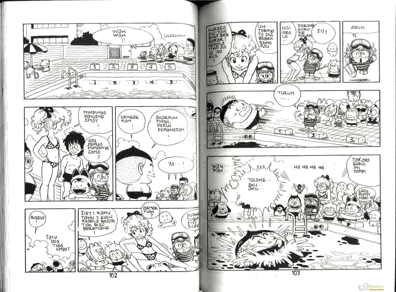 Dr. Slump Bab 15 halaman 53