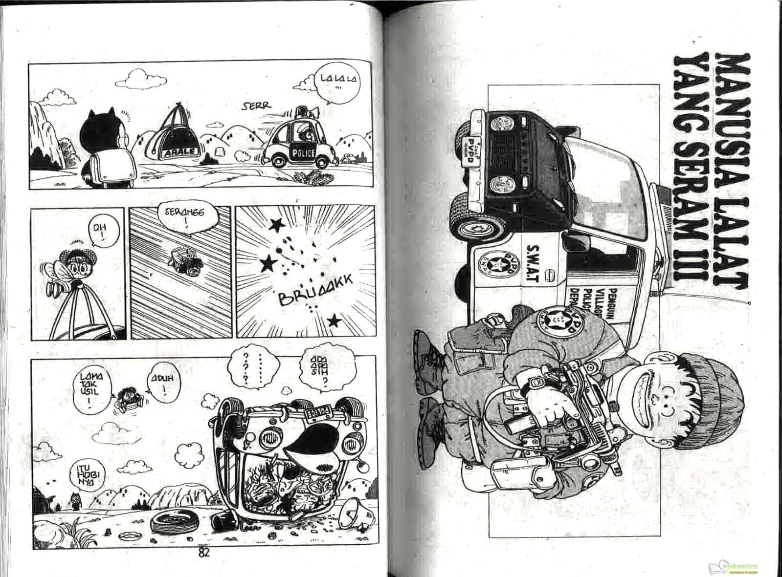 Dr. Slump chapter 16 halaman 43