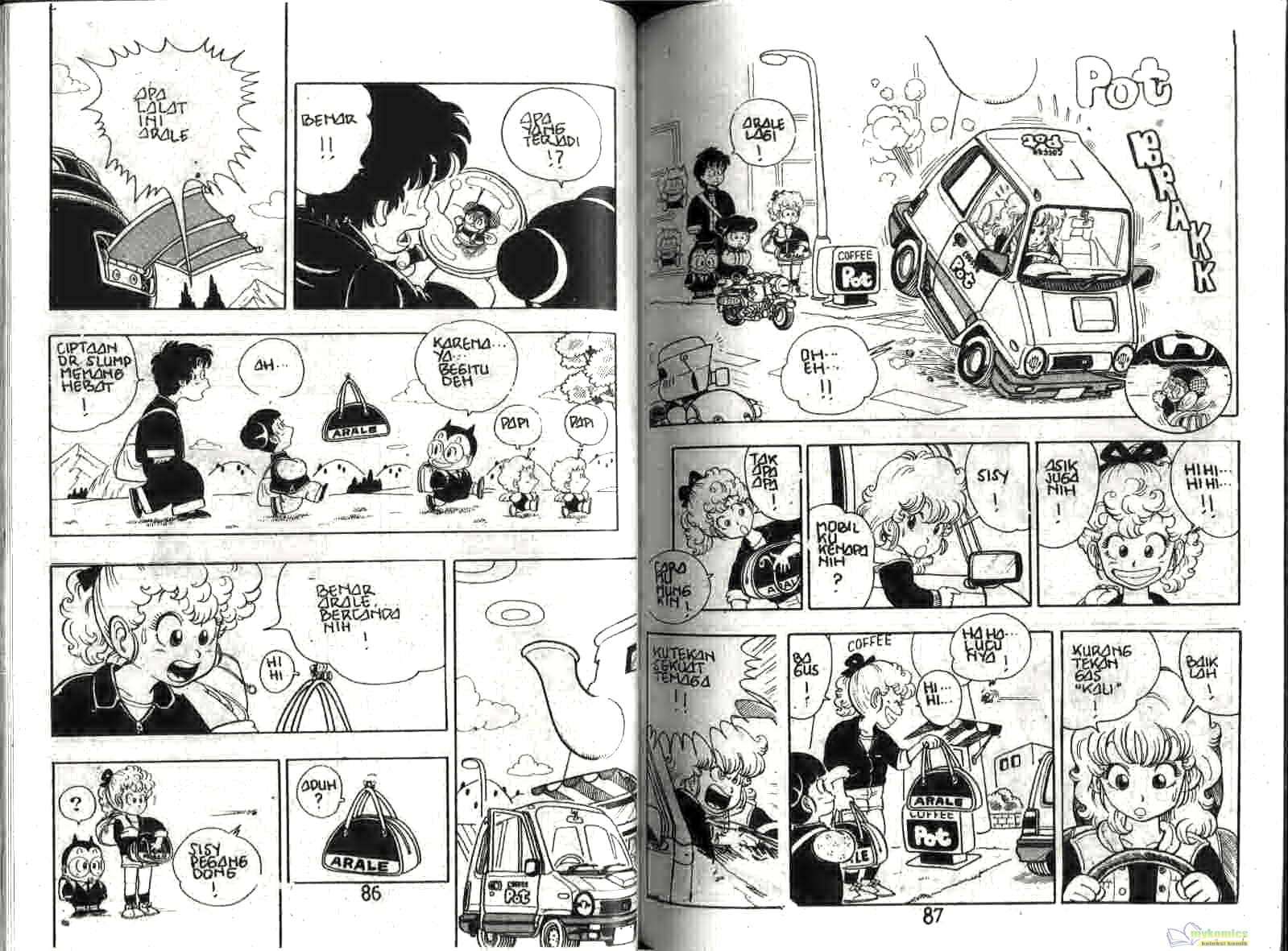 Dr. Slump chapter 16 halaman 45