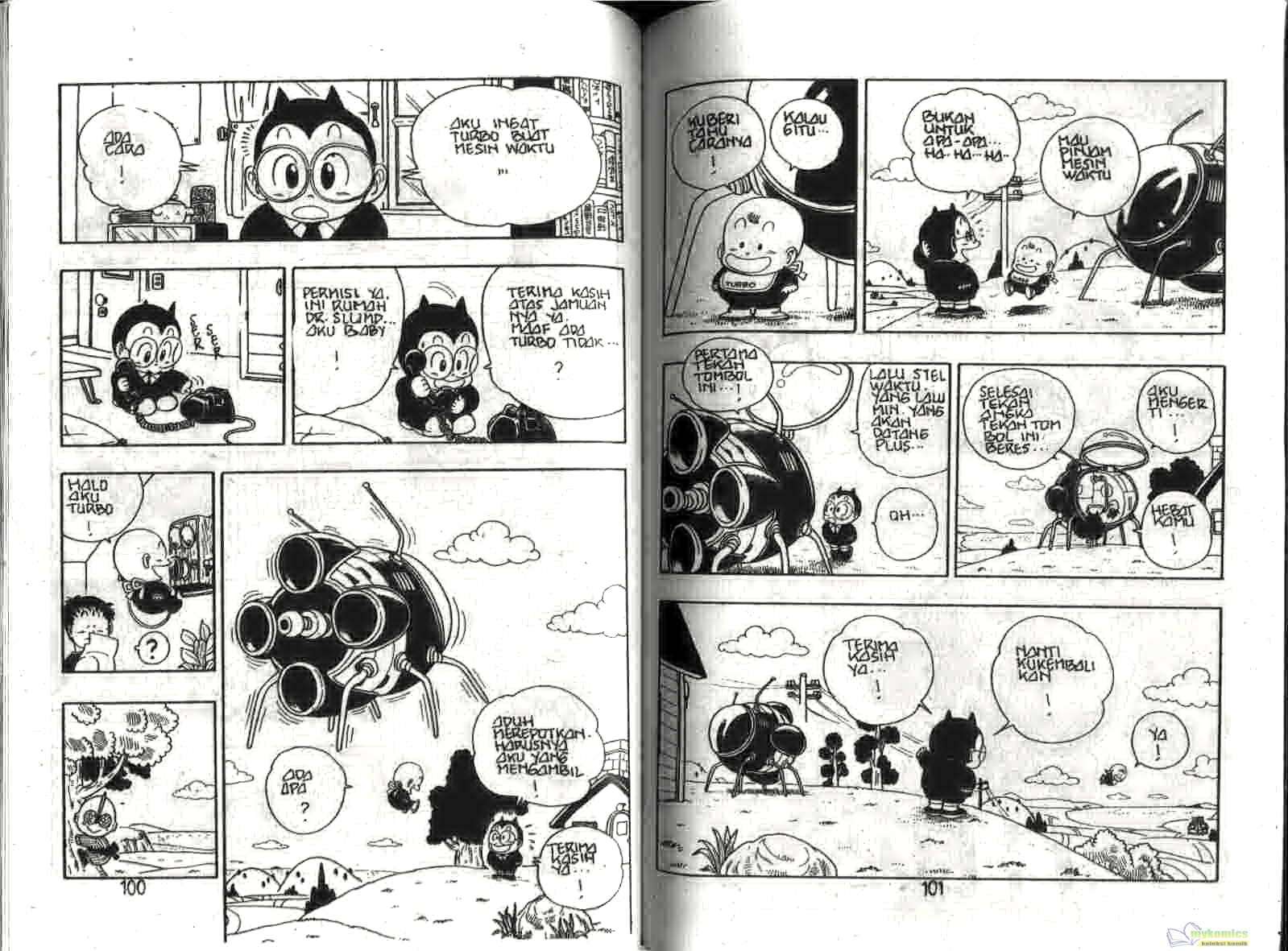Dr. Slump chapter 16 halaman 52