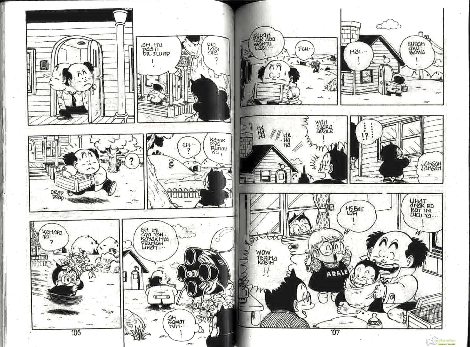Dr. Slump chapter 16 halaman 55