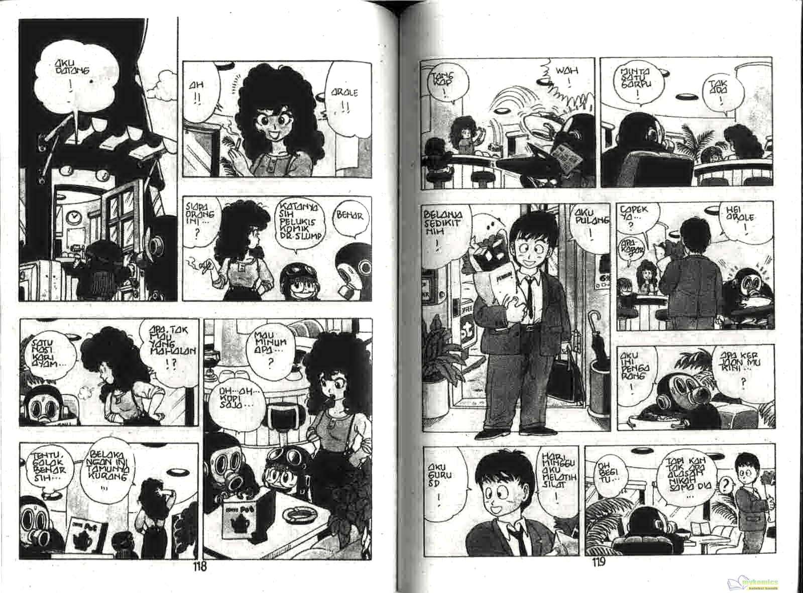 Dr. Slump chapter 16 halaman 61